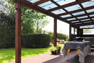 Rural Massage, Ohaupo, Near Hamilton, outdoor massage option