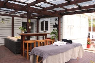 Rural Massage, Ohaupo, Near Hamilton, outdoor massage option