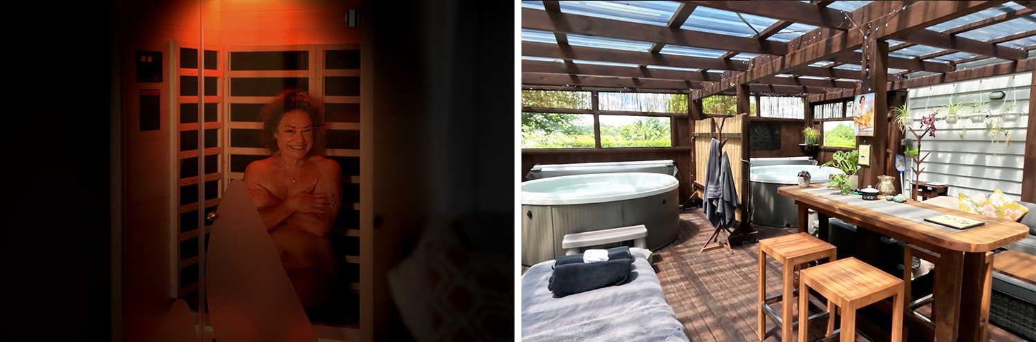 Rural Massage Ohaupo, Near Hamilton, sauna and spas